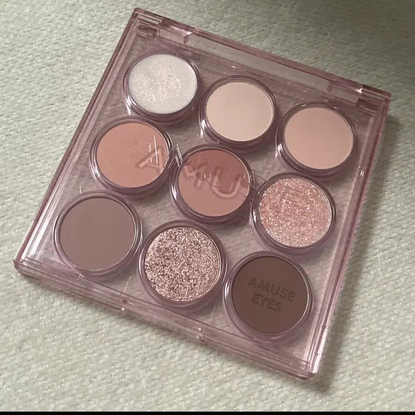 [BUNJANG] Amuse Eye Color Palette - Peony Skin / 어뮤즈 아이 컬러 팔레트 피오니스킨