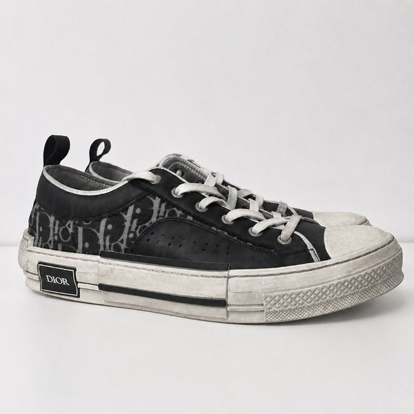 [BUNJANG] Dior B23 Oblique Sneakers Black Size 43 / [ 중고O ] 디올 스니커즈 오블리크 B23 블랙 43사이즈
