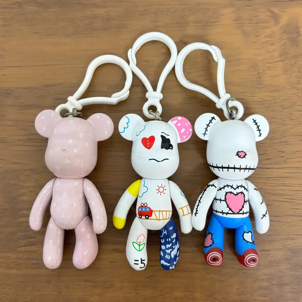 [BUNJANG] Bearbrick Keyring Set (3 Types) / 베어브릭 키링 3종 세트