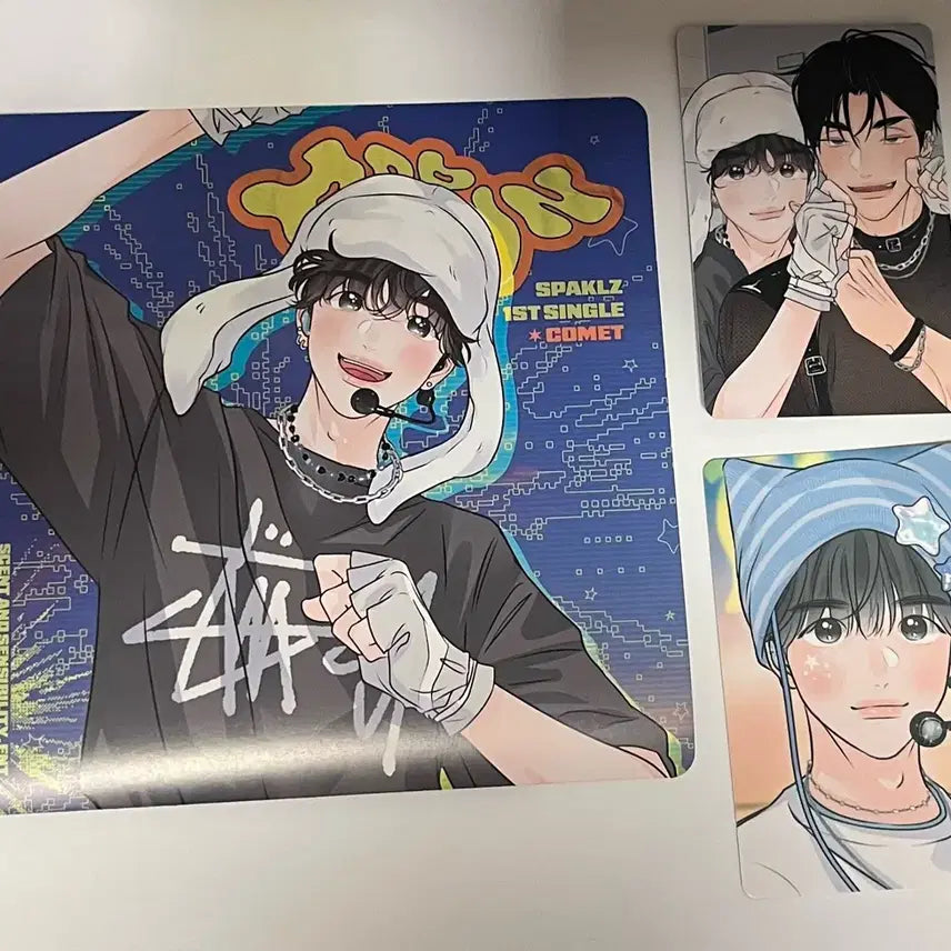 [BUNJANG] Hyangui Gyeonggye Season's Greetings Resin Sparkles Shinwei Ban Photocard Postcard Set / 향의경계 시그 시즌그리팅 레진 스파클즈 신위 반 포카 포토카드 엽서 세트