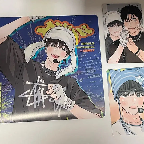 [BUNJANG] Hyangui Gyeonggye Season's Greetings Resin Sparkles Shinwei Ban Photocard Postcard Set / 향의경계 시그 시즌그리팅 레진 스파클즈 신위 반 포카 포토카드 엽서 세트