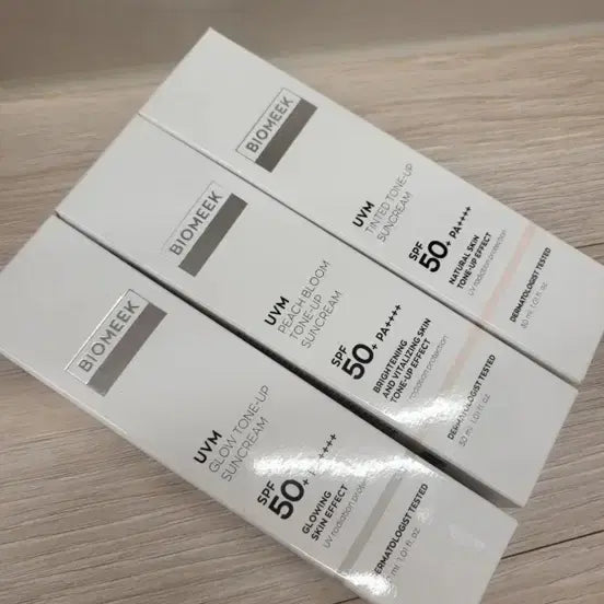 [BUNJANG] Biome Tone-Up Sun Cream Set (3 Types) / 비오멕 톤업 선크림 3종 새상품