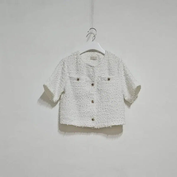 [BUNJANG] Tweed 3D Jacket / 트위드 입체자켓