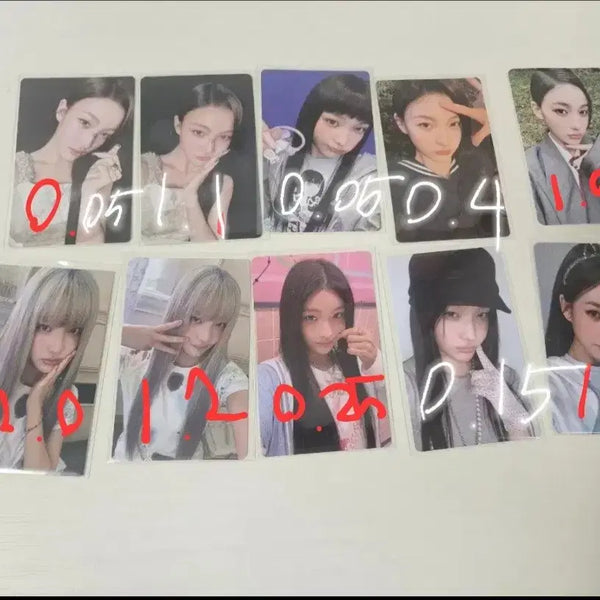 [BUNJANG] ILLIT IROHA Photocard Set / 아일릿 이로하 포카 10장 남은 거 판매