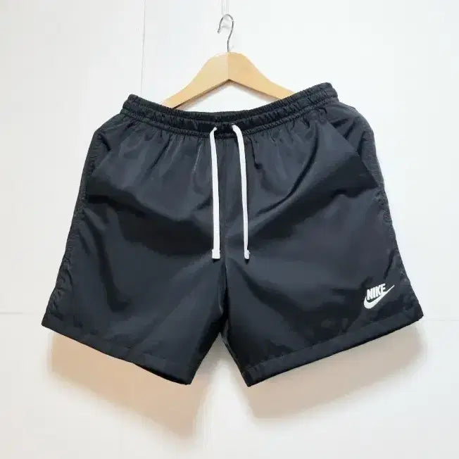 [BUNJANG] Nike Men's Black Woven Flow Futura Shorts / 남성 나이키 블랙 검정 우븐 플로우 퓨추라 쇼츠 반바지 바지 트레이닝복