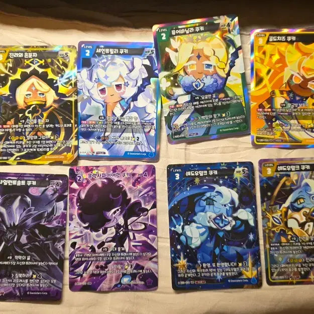 [BUNJANG] Cookie Run Kingdom Brave Set Cards / 쿠키런 쿠킹덤 브레이버스 일괄 카드 판매