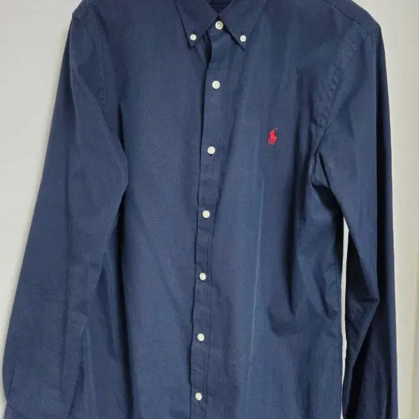 [BUNJANG] Polo Ralph Lauren Slim Fit Poplin Shirt Navy L / (L) 폴로 랄프로렌 슬림핏 포플린 셔츠 네이비 L