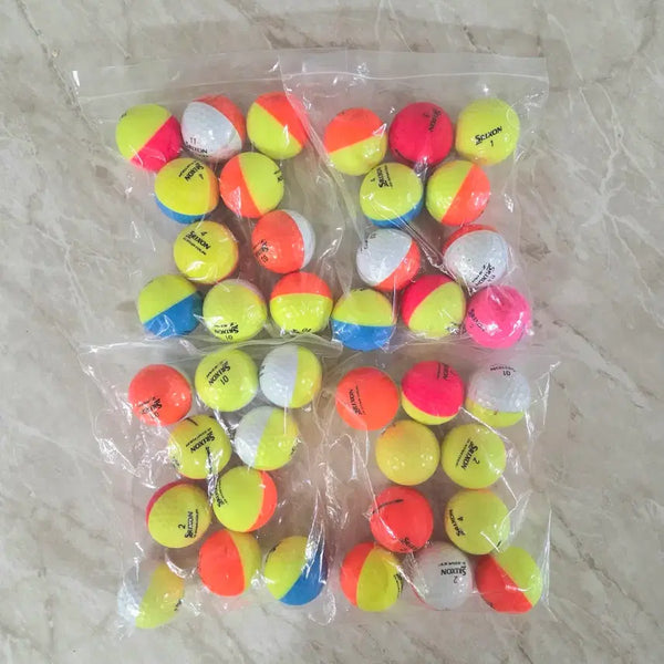 [BUNJANG] SRIXON Divide Two-Tone Golf Balls (Lost Balls) / SRIXON 디바이드 반반볼 로스트볼