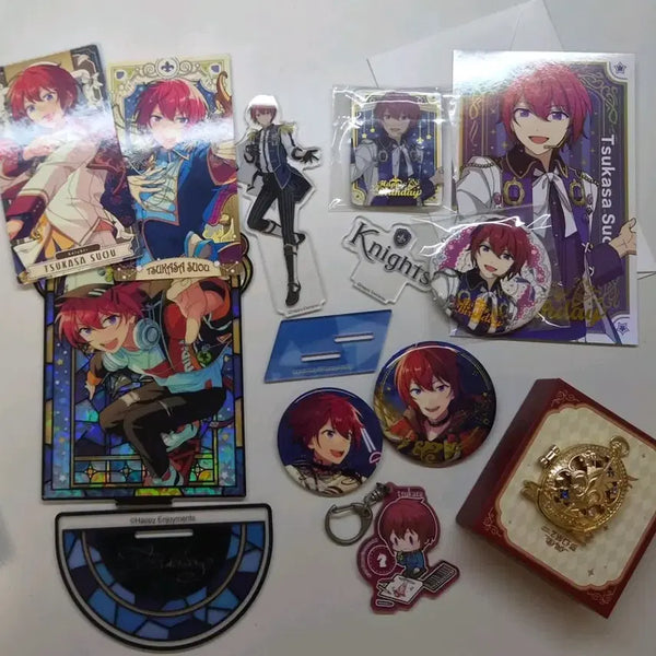 [BUNJANG] Ensemble Stars! Suou Tsukasa Bundle Set Merchandise / 앙상블 스타즈  앙스타 스오우 츠카사 굿즈 일괄