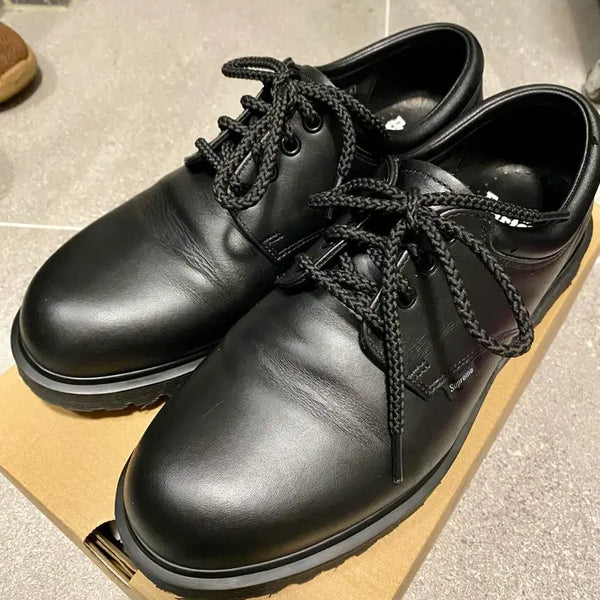 [BUNJANG] Dr. Martens x Supreme Postal Black Derby Shoes Size 285 / 닥터마틴 슈프림 콜라보 포스탈 블랙 285사이즈
