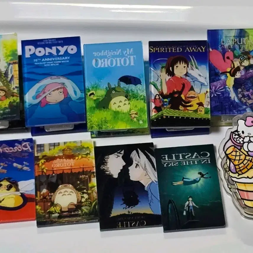 [BUNJANG] Studio Ghibli Acrylic Clips Bundle / 지브리  아크릴 집게 일괄