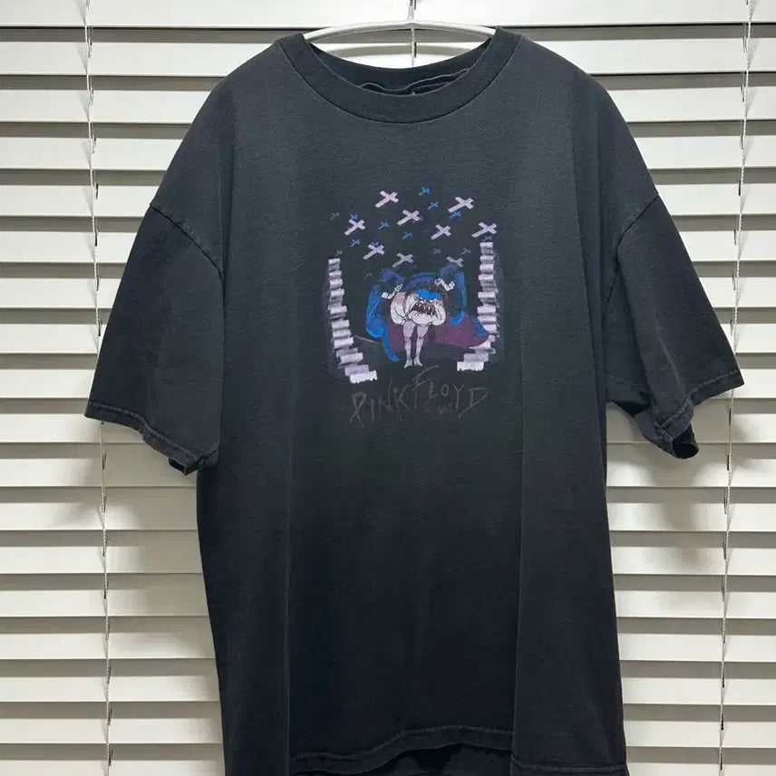 [BUNJANG] Pink Floyd The Wall 90s Band T-Shirt XL / 90s rare 핑크 플로이드 The Wall 반팔 밴드티 XL
