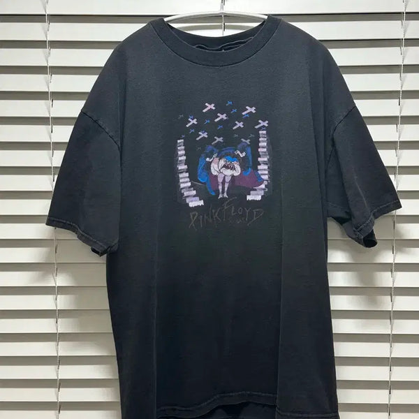 [BUNJANG] Pink Floyd The Wall 90s Band T-Shirt XL / 90s rare 핑크 플로이드 The Wall 반팔 밴드티 XL