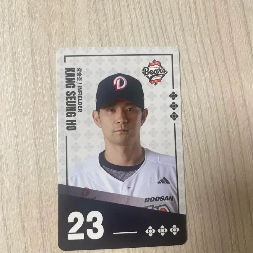 [BUNJANG] Doosan Bears Kang Seung-ho Paldo Bibimyeon Photocard / 팔도비빔면 kbo 카드 두산 강승호