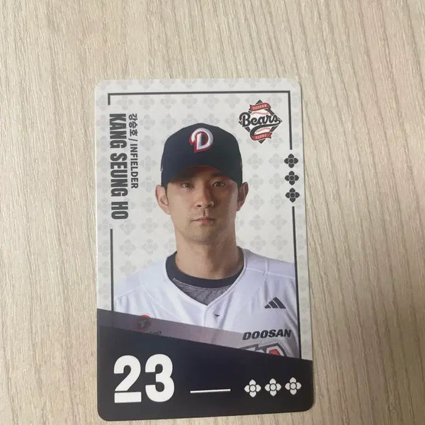 [BUNJANG] Doosan Bears Kang Seung-ho Paldo Bibimyeon Photocard / 팔도비빔면 kbo 카드 두산 강승호
