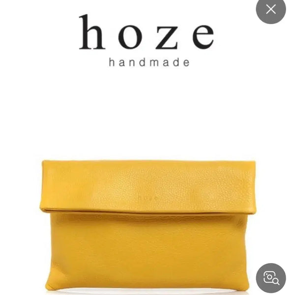 [BUNJANG] Hoze Handmade Clutch Black / 호제 핸드메이드 클러치 블랙
