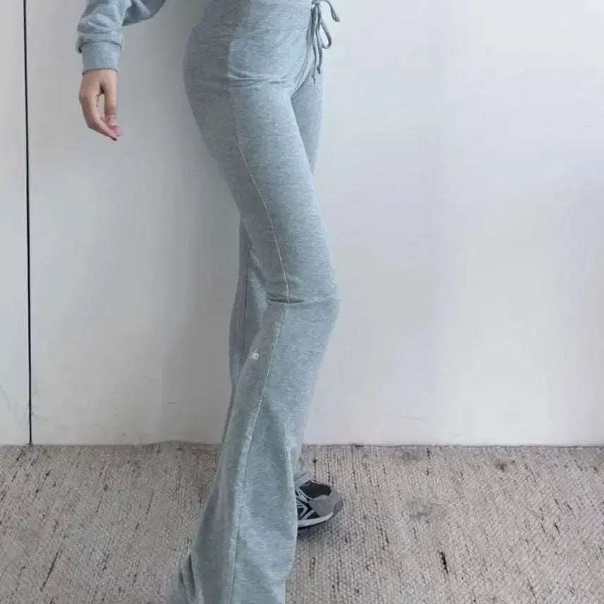 [BUNJANG] Alo Yoga Grey Bootcut Pants Size S / 알로 요가 그레이 부츠컷 팬츠 alo  s사이즈