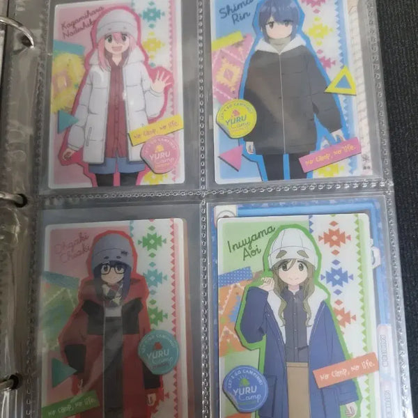 [BUNJANG] Yurucamp Photocard Set / 유류캠 포토카드