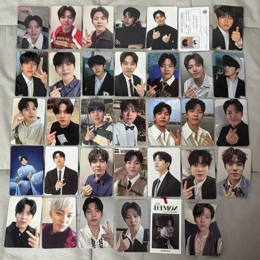 [BUNJANG] DAY6 Dowoon Yoon Dowoon Photocard Bundle Set / 데이식스 도운 윤도운 포카 34장 일괄