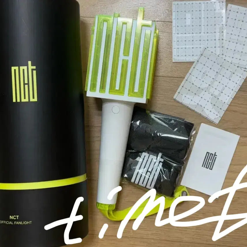 [BUNJANG] NCT 127/NCT DREAM 'Gueummonbom' Lightstick + Vanz Full Set / 반택포)엔시티 응원봉 구믐뭔봄+햇 반스 풀구성