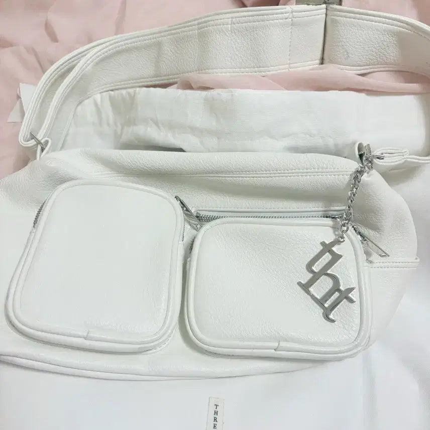 [BUNJANG] 3Times Wayback White Bag / 쓰리타임즈 웨이백 화이트