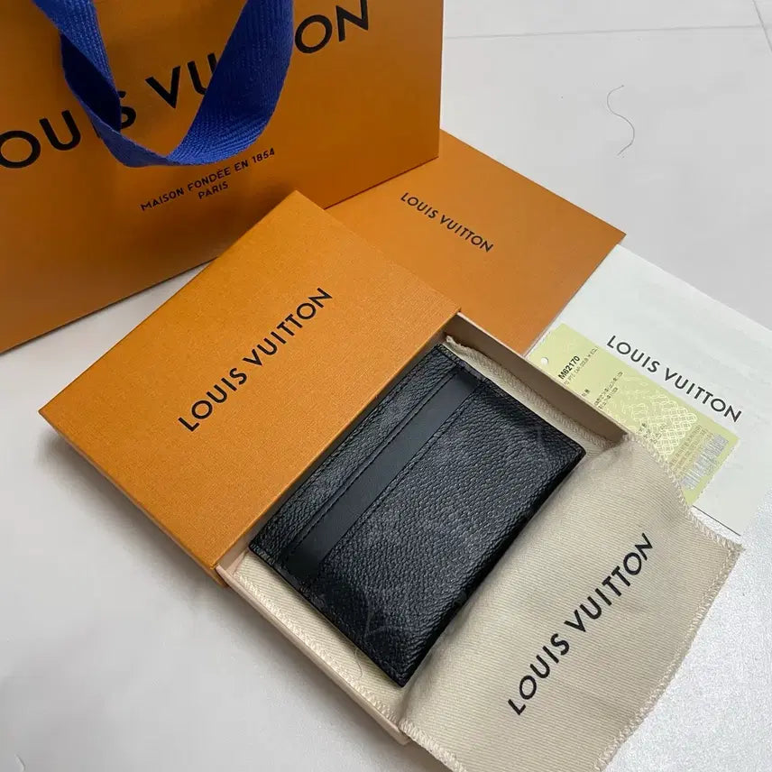 [BUNJANG] Louis Vuitton Eclipse Card Holder M62170 / 루이비통 이클립스 카드지갑 M62170