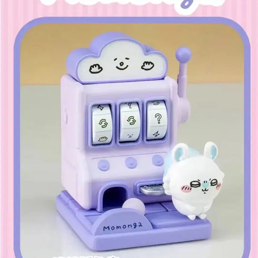 [BUNJANG] Chiikawa Game Slot Machine Figure Momonga Version / 치이카와 게임 슬롯 머신 피규어 모몽가 버전