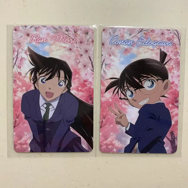 [BUNJANG] Detective Conan Arnuvo Pop-Up Lucky Draw Cards Ran & Conan Bundle Set / [2종일괄] 명탐정코난 아르누보 팝업 럭키드로우 카드 란 코난