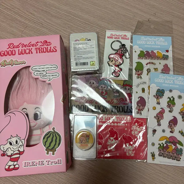 [BUNJANG] Red Velvet Troll Plush (Irene) Bundle Set / 레드벨벳 트롤 굿즈 일괄 양도합니다