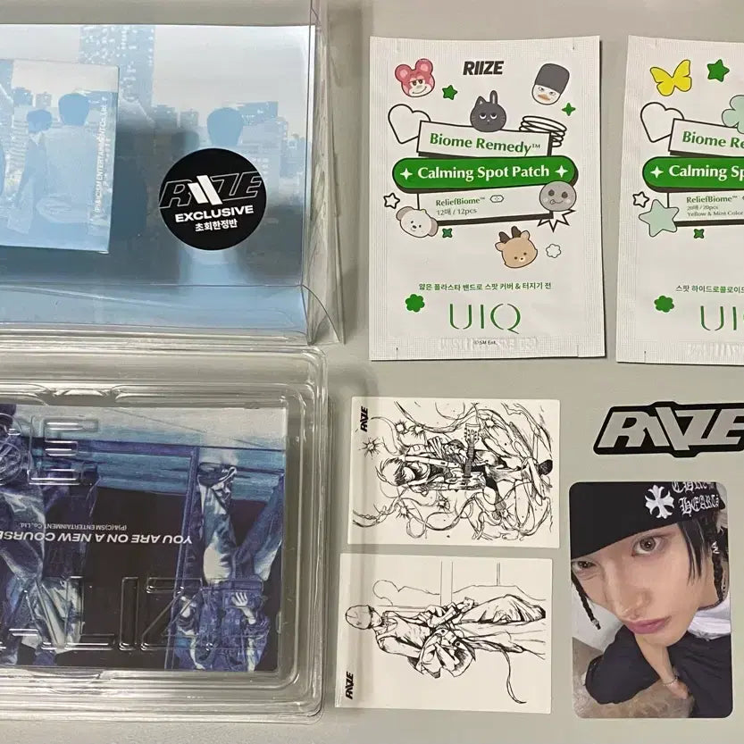 [BUNJANG] RIIZE D'Y YOUTH Special Unsealed Album YUKIK Spot Patch / 라이즈 dyd 스페셜 개봉 앨범 유이크 스팟 패치