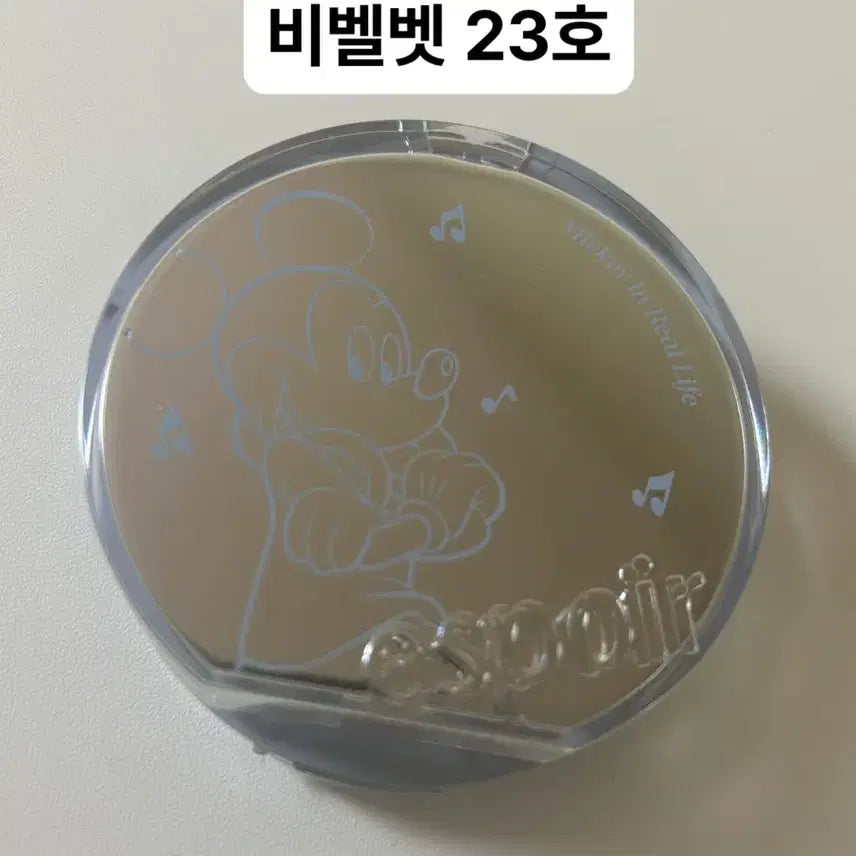 [BUNJANG] Espoir Be Velvet Cushion Disney Collaboration Shade 23 (New Product) / [새상품]에스쁘아 비벨벳 쿠션 디즈니콜라보 23호 본품