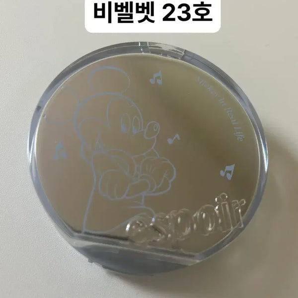 [BUNJANG] Espoir Be Velvet Cushion Disney Collaboration Shade 23 (New Product) / [새상품]에스쁘아 비벨벳 쿠션 디즈니콜라보 23호 본품