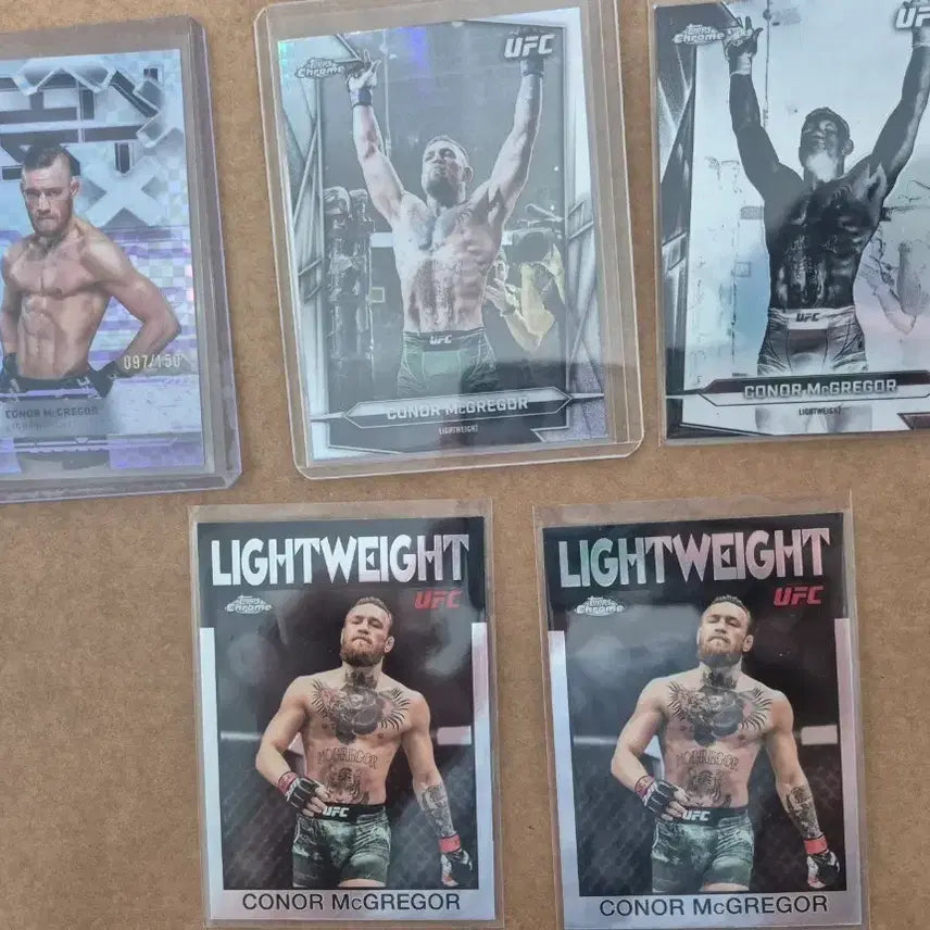 [BUNJANG] Conor McGregor UFC Topps Trading Cards Bundle / UFC 코너 맥그리거 카드 판매