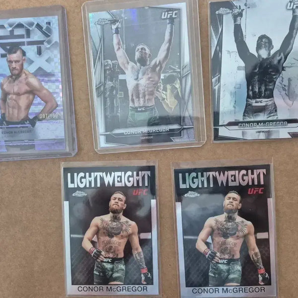 [BUNJANG] Conor McGregor UFC Topps Trading Cards Bundle / UFC 코너 맥그리거 카드 판매