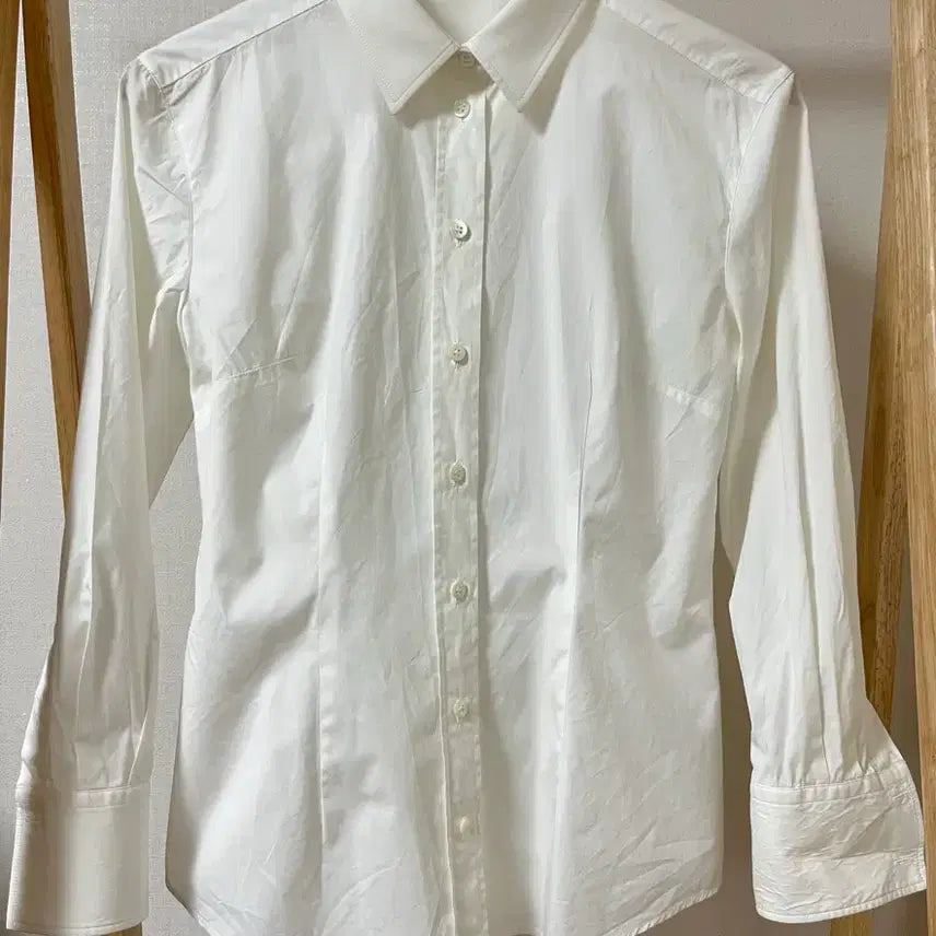 [BUNJANG] Dolce & Gabbana White Cotton Blend Shirt Size 42 / 돌체앤가바나 화이트 셔츠 42사이즈 정품