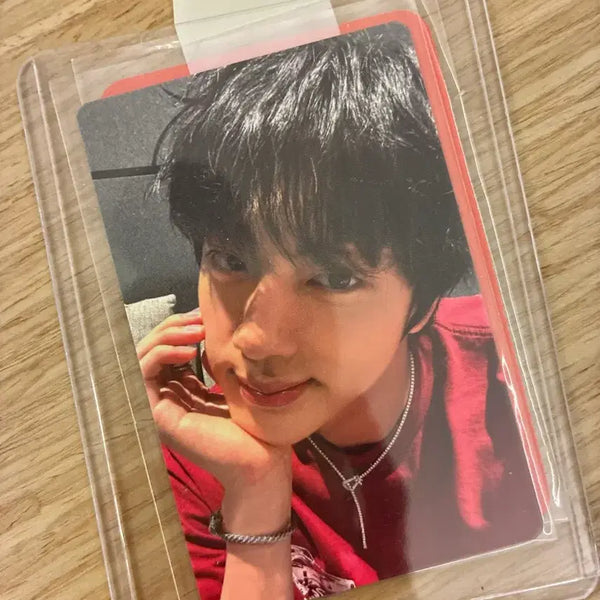 [BUNJANG] BTS Jin Runseokjin Cat Photocard / BTS 진 Runseokjin 고양 포카