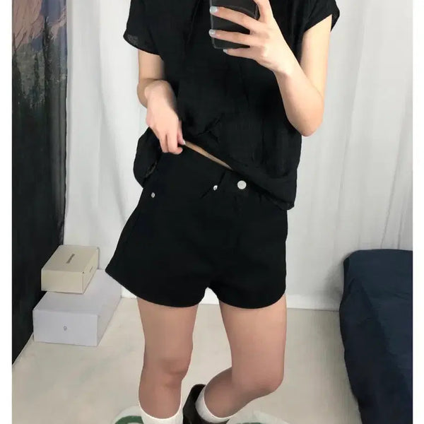[BUNJANG] OOTJ Cotton Short Pants / ootj 코튼 숏팬츠