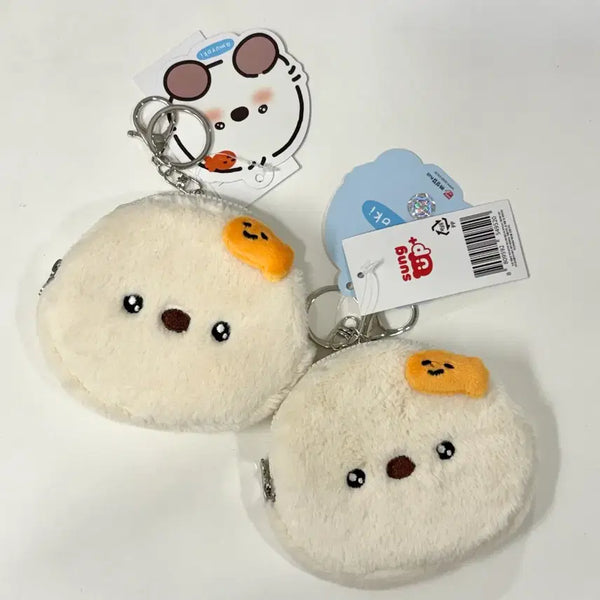 [BUNJANG] Amuroki Otter & Seal Face Pouch Keyring (New) / 정품 아무로키 해달이 얼굴 파우치 키링 (새상품) 일괄 할인