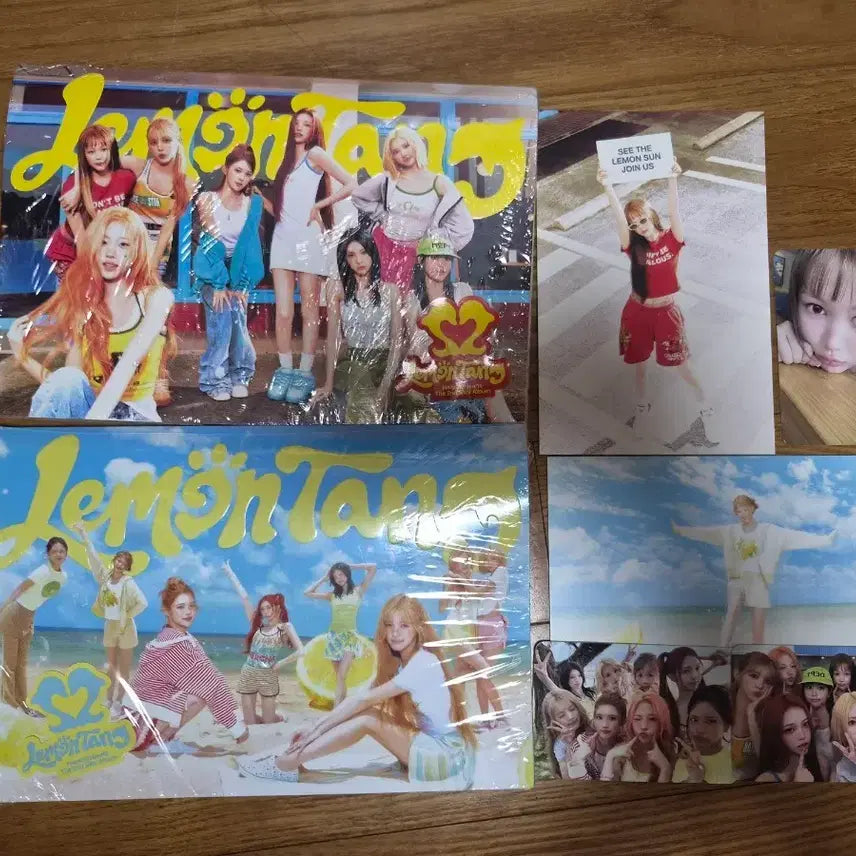 [BUNJANG] HATO:HA Yeoreum Photocard Set / 하투하 예온 개봉 앨범 엽서 단체 포카 풀 세트 양도 레몬탱 지우 스텔라
