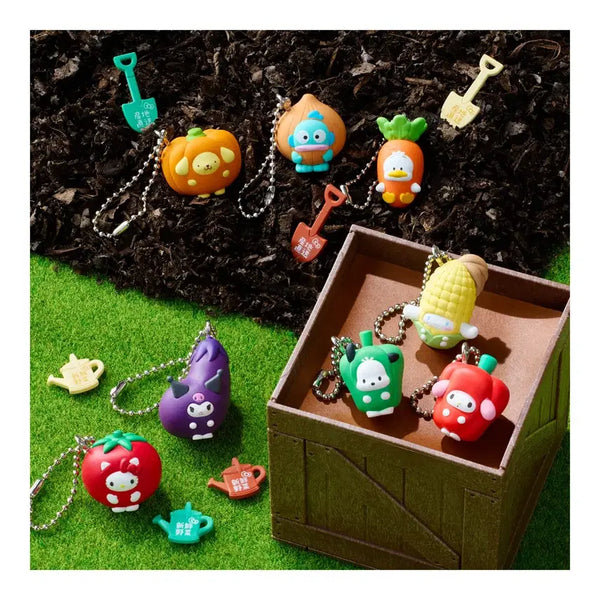 [BUNJANG] Sanrio Characters Vegetable Biscuit Keychain (My Melody) / 산리오 캐릭터 베지터블 비스킷 키링 (마멜)