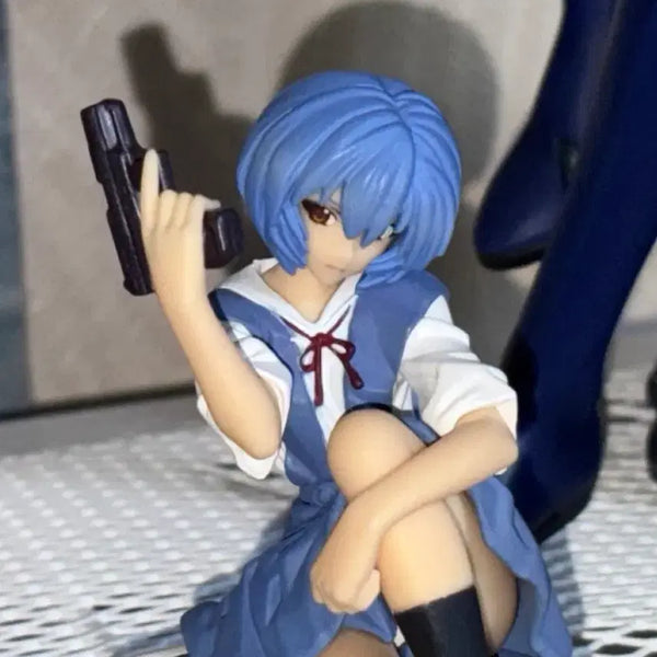 [BUNJANG] Evangelion Ayanami Rei "Young Ace" Pistol Figure / 에반게리온 아야나미 레이 영에이스 권총 피규어