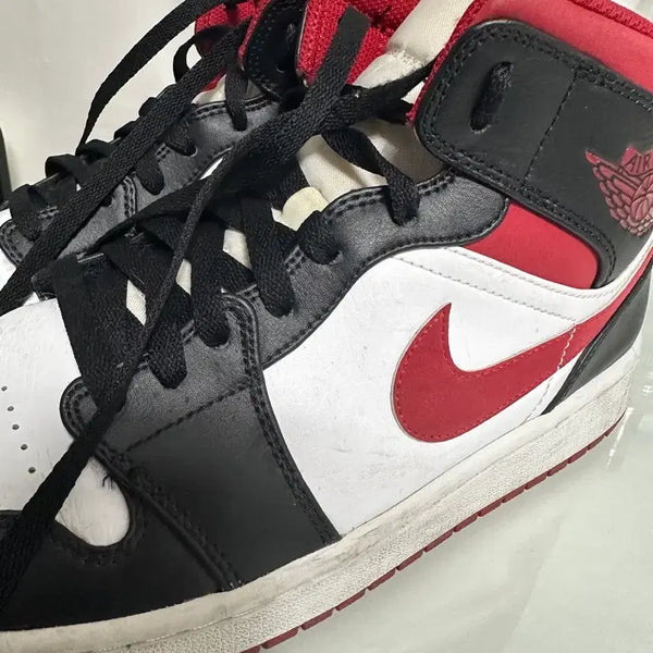 [BUNJANG] Nike Air Jordan 1 Mid Gym Red / 나이키 에어조던1미드 짐레드 275