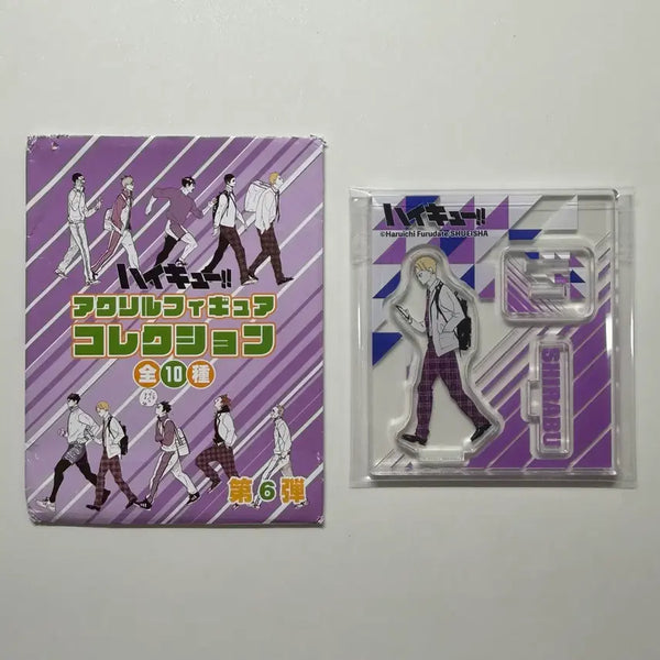[BUNJANG] Haikyu!! Shirabu Kenjirou Acrylic Stand / 하이큐 등교 아크릴 스탠드 시라부