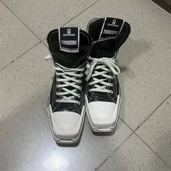 [BUNJANG] Rick Owens Converse Darkshadow Chuck 70 High Square Toe / [265] 릭오웬스 컨버스 다크쉐도우 척70 하이 스퀘어 토