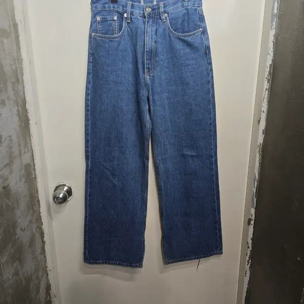 [BUNJANG] Women's Wide Fit Denim Jeans / 청바지 와이드 핏 데님