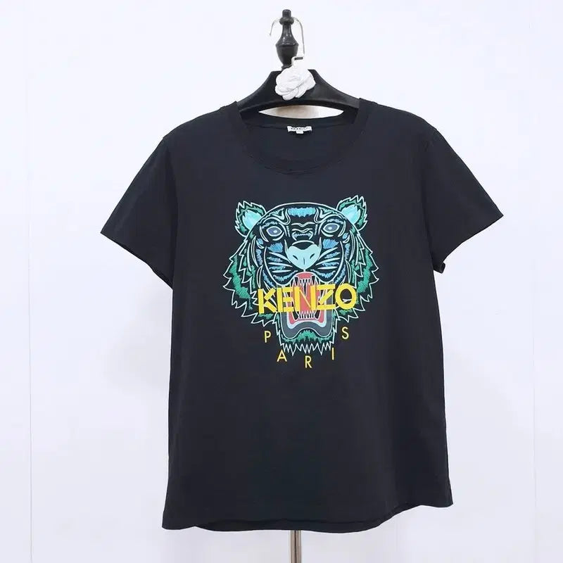 [BUNJANG] Kenzo Black Regular Fit T-Shirt / 겐조 블랙 티셔츠 레귤러 핏