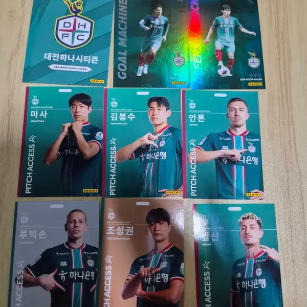 [BUNJANG] 26 K League Panini Cards Daejeon Citizen Bundle Set / 26 K리그 파니니카드 대전 일괄