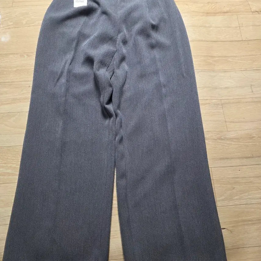 [BUNJANG] Daily Wide Slacks Pants (Spring/Autumn) - 97cm Length / 66) 데일리 슬랙스 와이드 팬츠 그레이(봄.가을)길이97cm