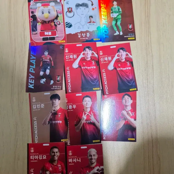 [BUNJANG] K League Panini Bucheon FC Card Bundle Set / 26 K리그 파니니 부천 일괄