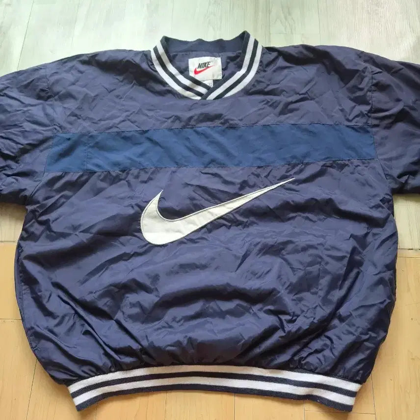 [BUNJANG] 90's Nike USA Half-Sleeve Warm-up Shirt XL / 90's USA 나이키 반팔 웜업 XL